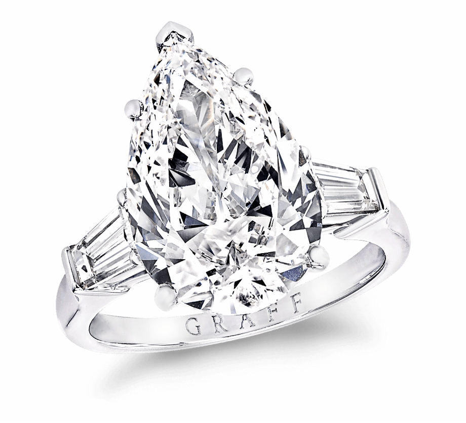 Classic Pear Shape Ring Diamond A Featuring Engagement