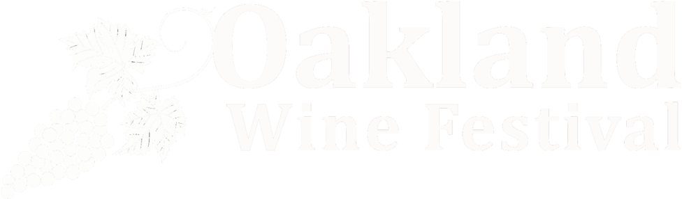 Oaklandwine Logo White Black And White