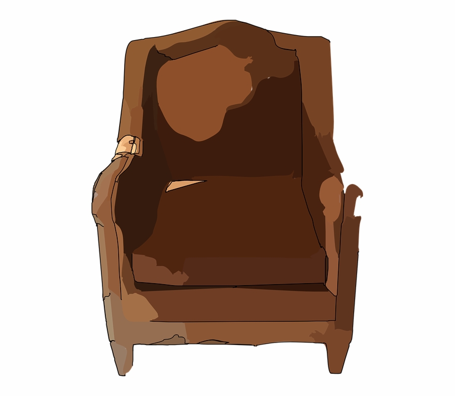 broken chair cartoon