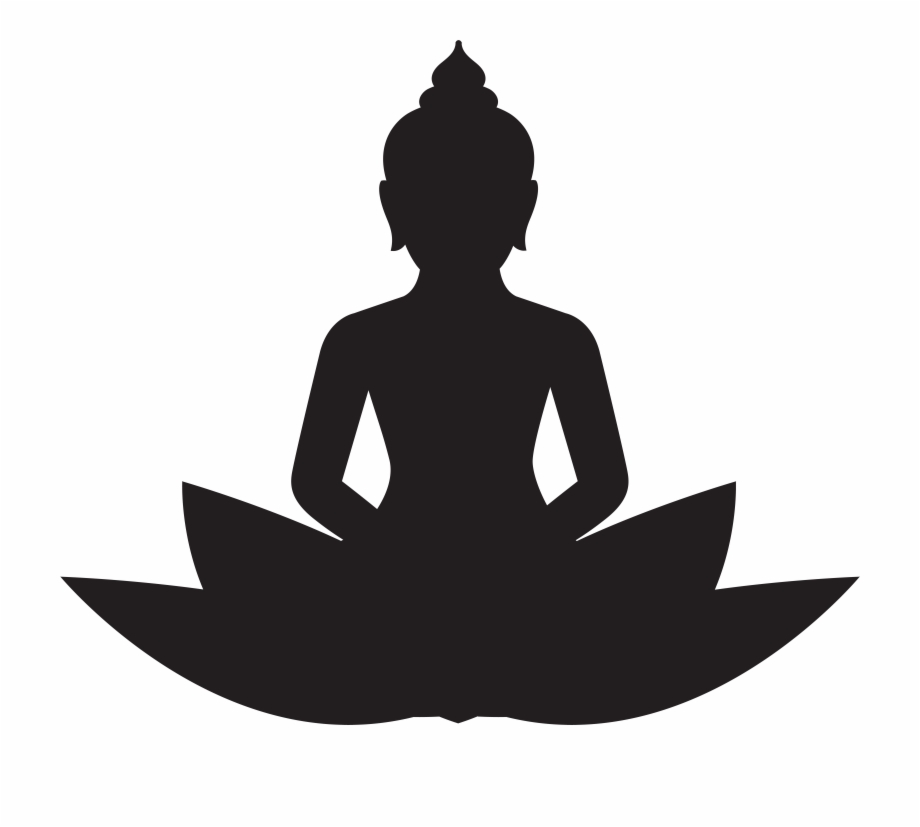 Free Buddha Silhouette Vector, Download Free Buddha Silhouette Vector ...