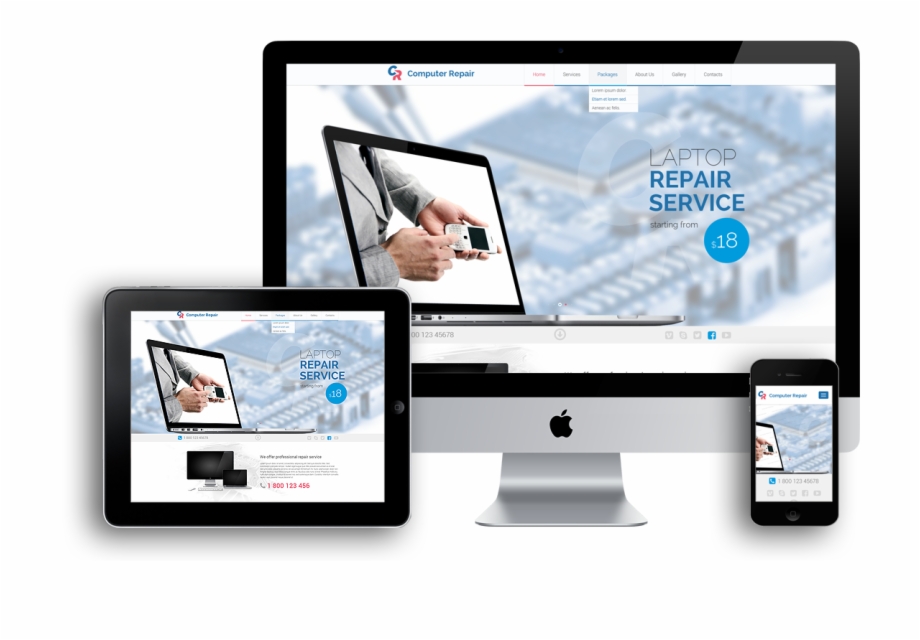 Computer Repair Mobile Responsive Bootstrap Template Toynbee Hall