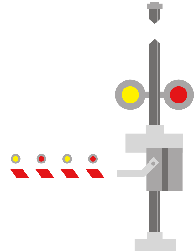 Crossing A Railroad Crossing Diagram Png Image Transparent Png Free Images