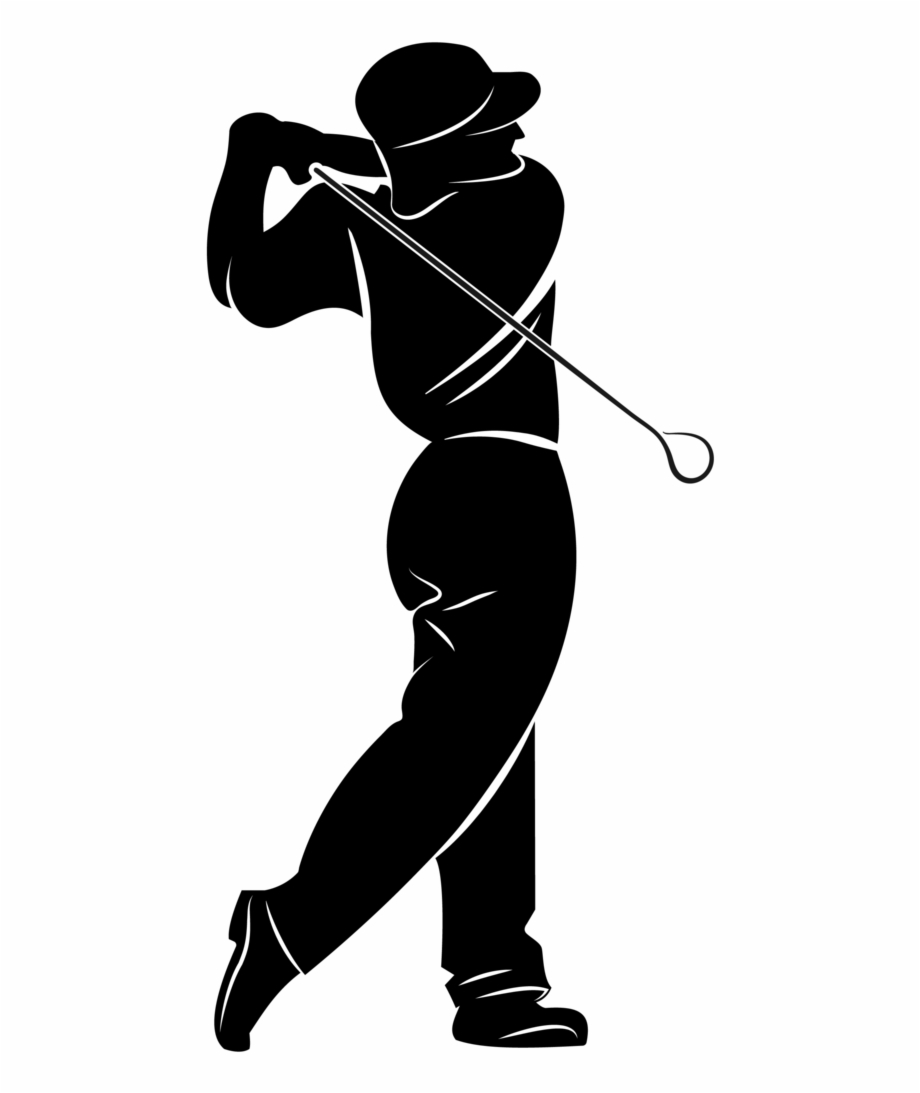 Free Silhouette Golfer, Download Free Silhouette Golfer png images ...