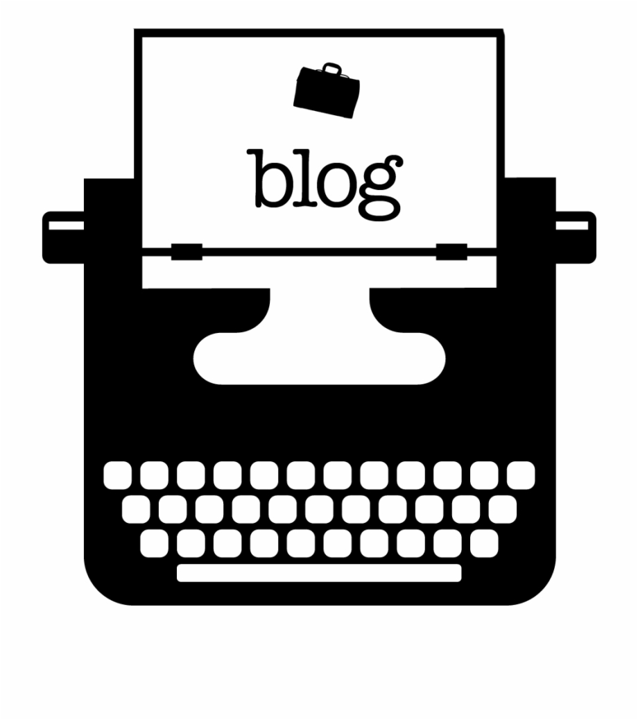 Blog Header Icon Typewriter Logo Png