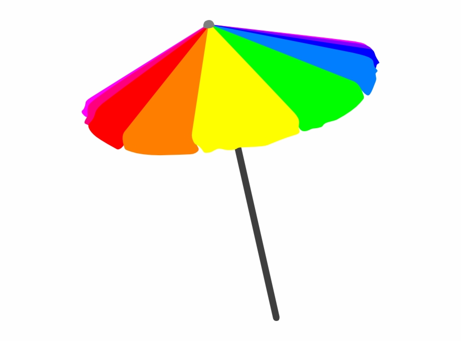 Beach Umbrella Vector Png Clip Art Beach Umbrella