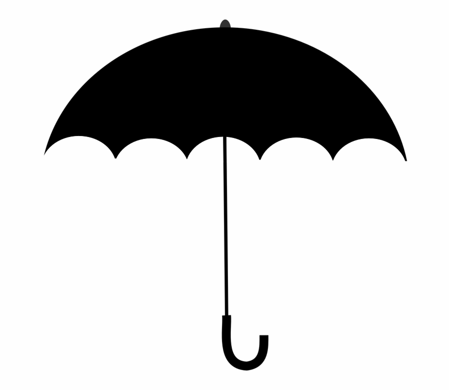 Umbrella Vector Png Black Umbrella Clipart