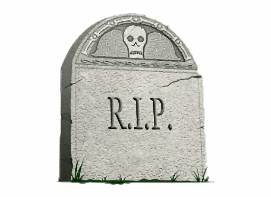 RIP dead grave Halloween decoration, PNG file no background, AI generated  28597565 PNG