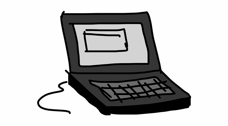 Laptop Notebook Computer Laptop Rysunek Png