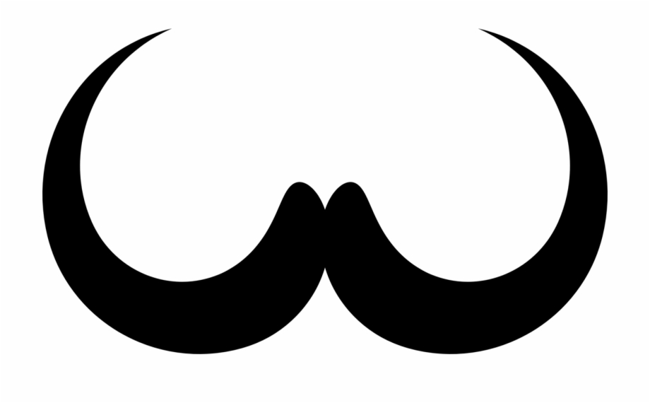 handlebar moustache png transparent
