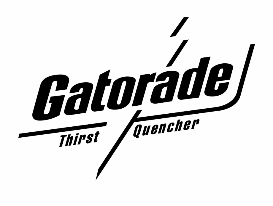 Gatorade Logo Black And White Graphics