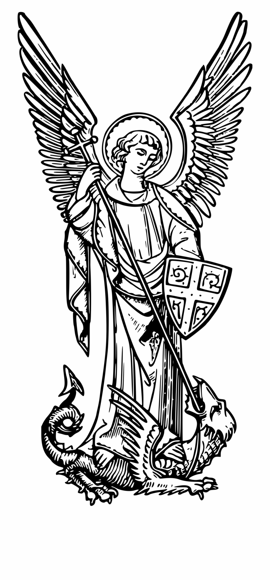 This Free Icons Png Design Of St Michael