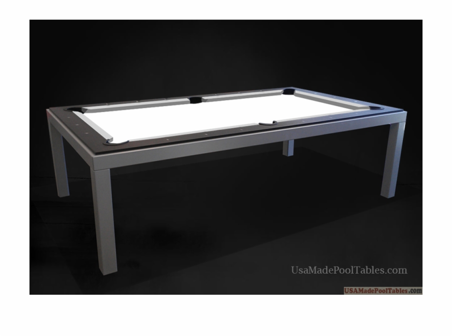 Fusion Contemporary Pool Table Mahogany Billiard Table
