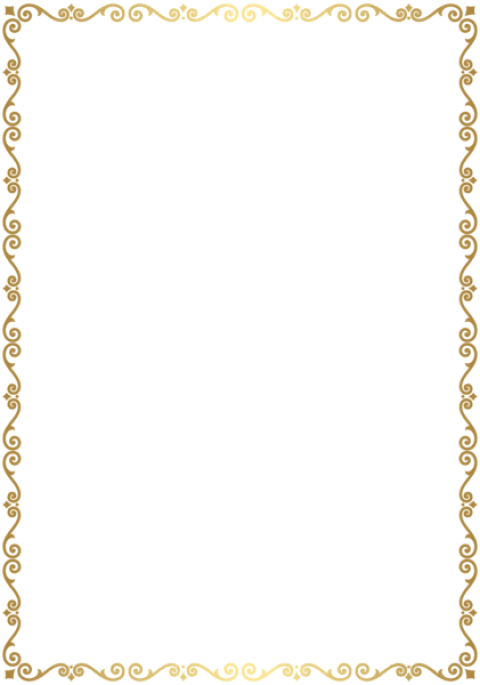 Border Design Transparent Frame Clipart Transparent Background