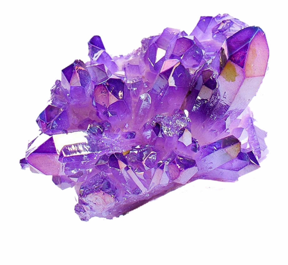 Image Of Purple Angel Aura Quartz Amethyst
