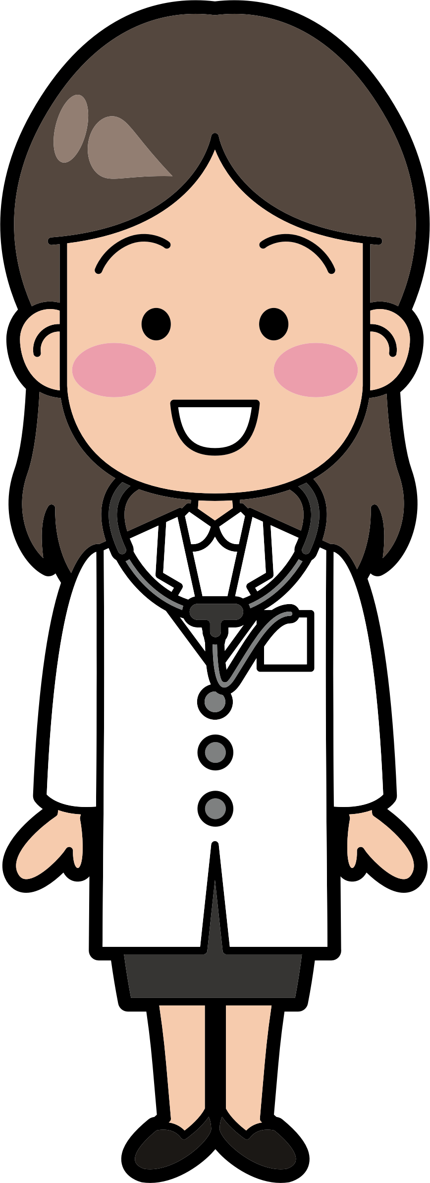 Vector Library Big Image Png Female Doctor Clipart