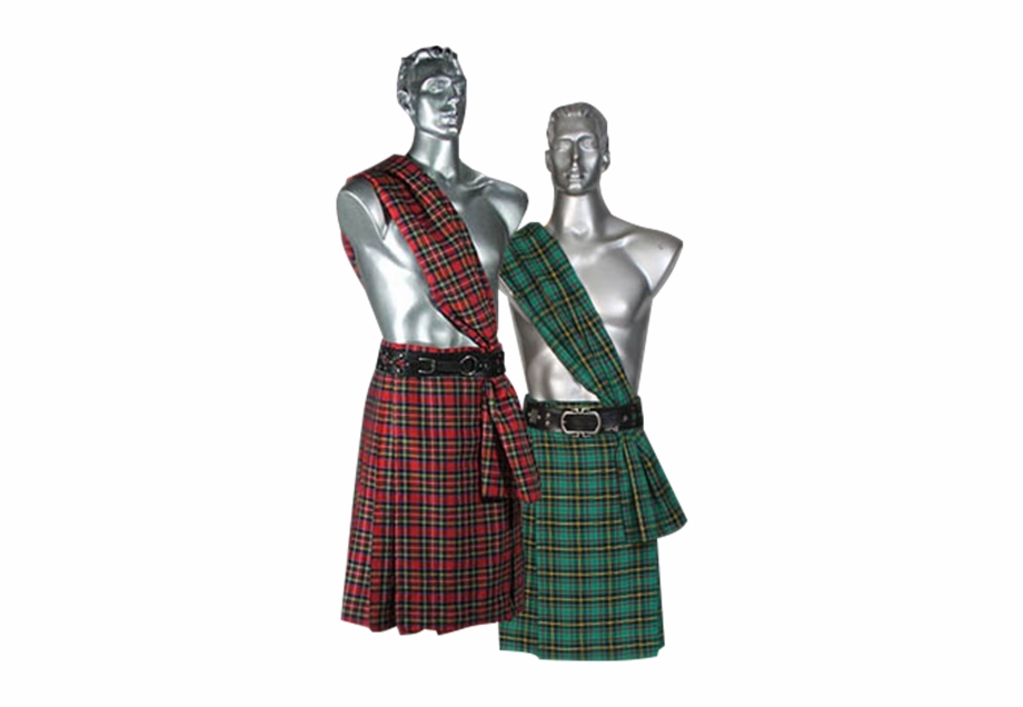 Mens Scottish Kilt With Scarf Scottish Kilt