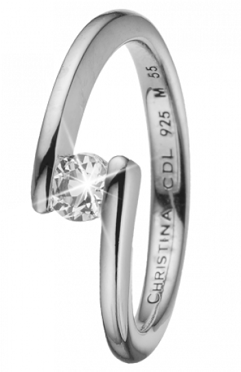 Supernova Silver Ring Ring
