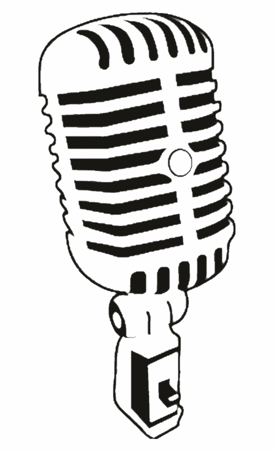 Microphone Rock Microfono Vintage Microphone Vector Png