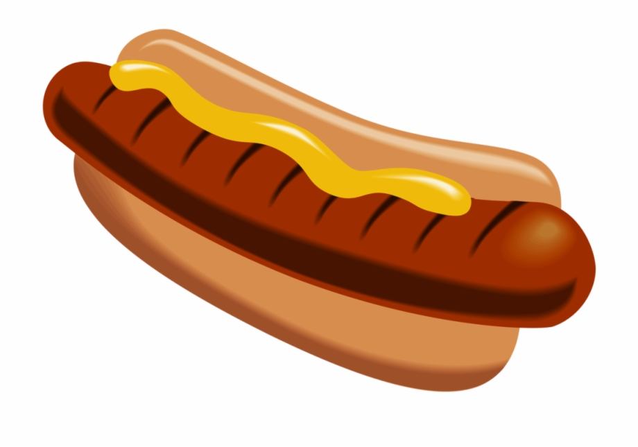 Sausage Clipart Brat Hot Dog Hamburger Clipart
