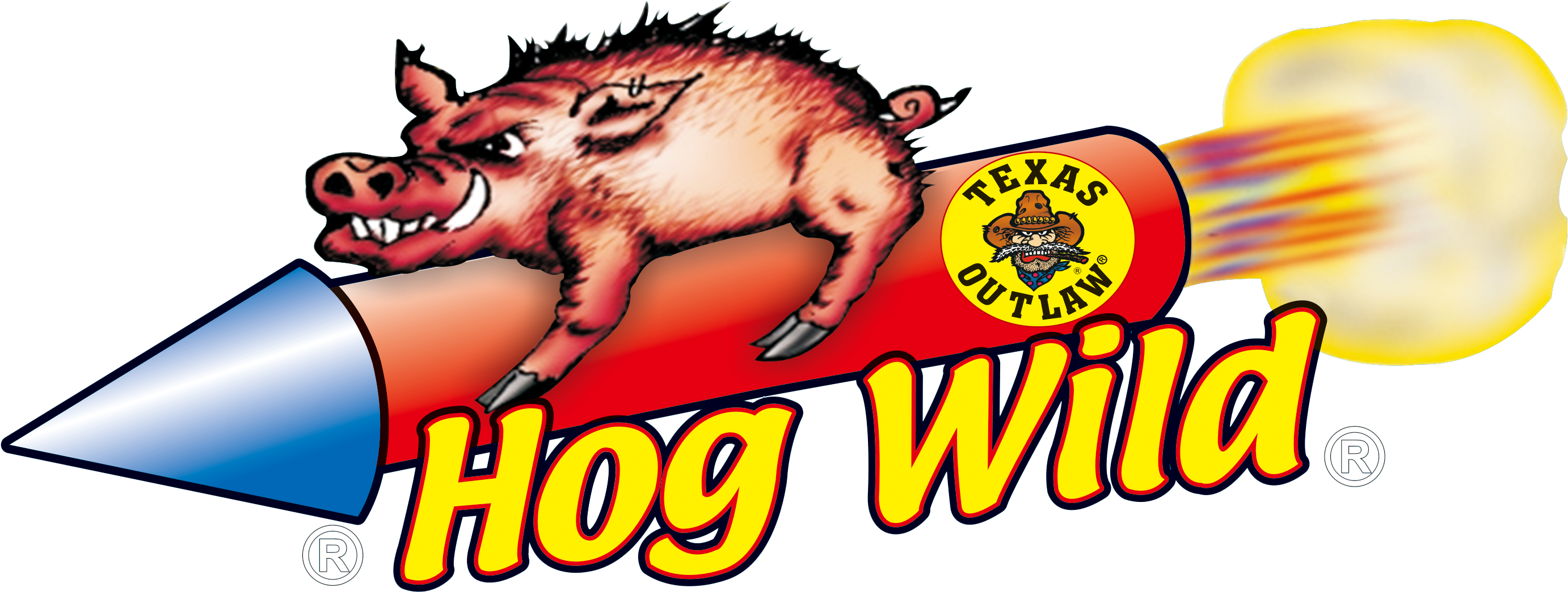 Hog Wild Fireworks Logo Hog Wild Fireworks