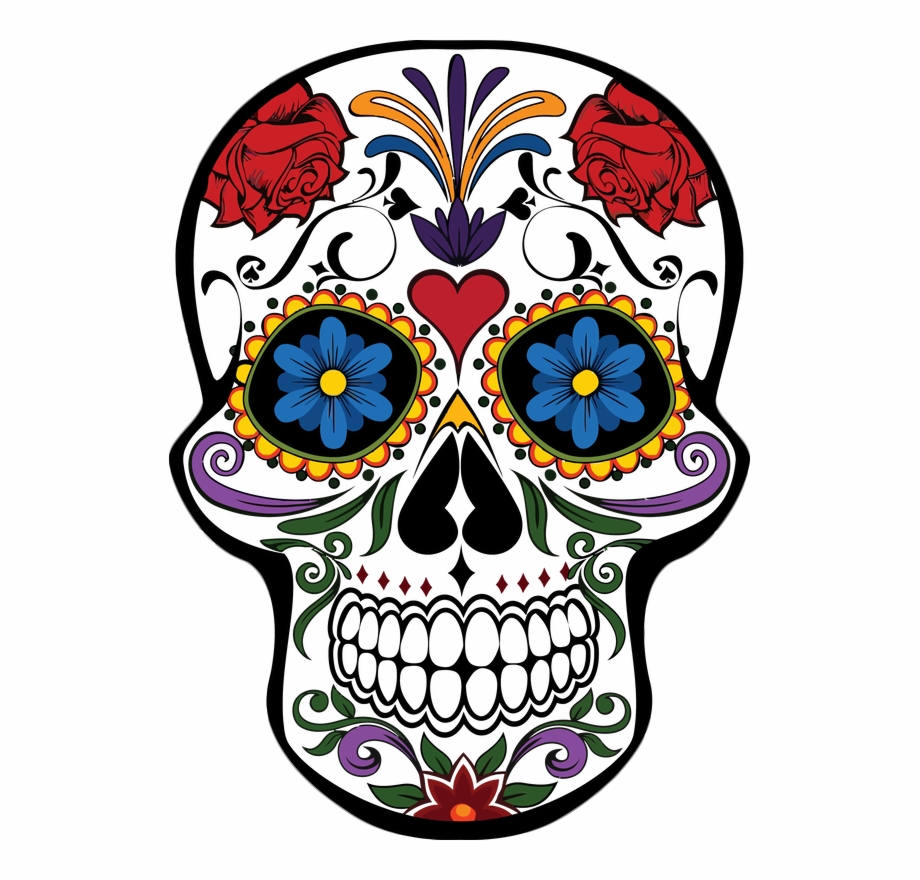 Pause Day Of The Dead Skulls Png