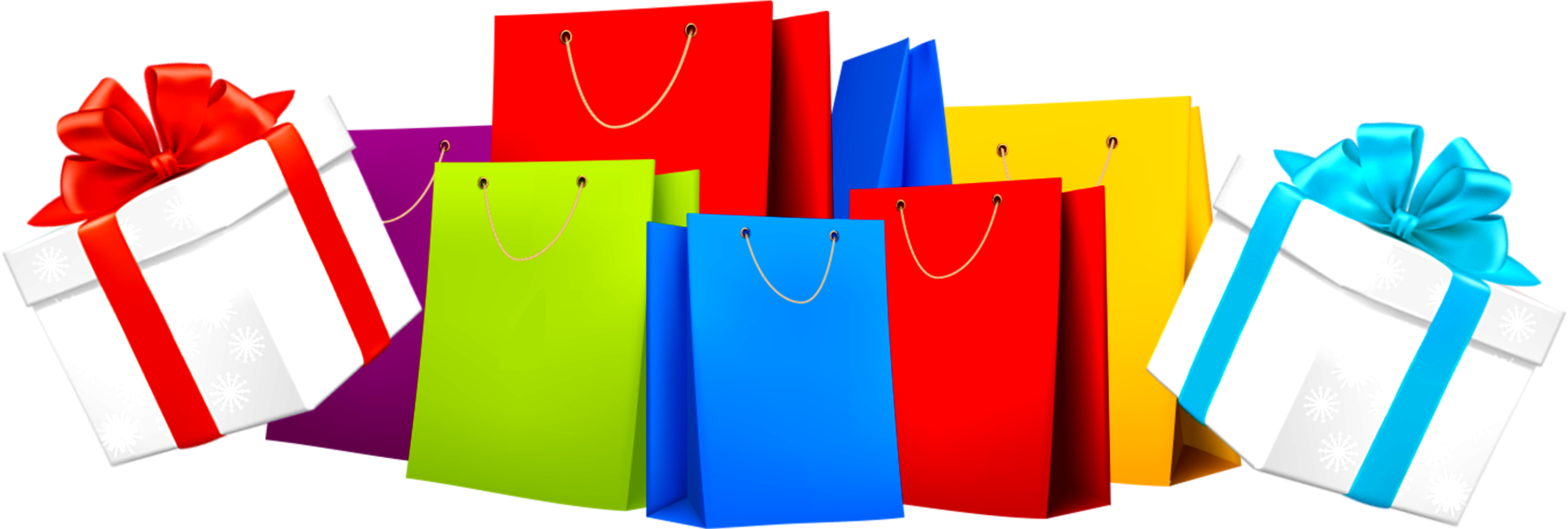 Bags Vector Gift Bag Shopping Bag And Gift - Clip Art Library