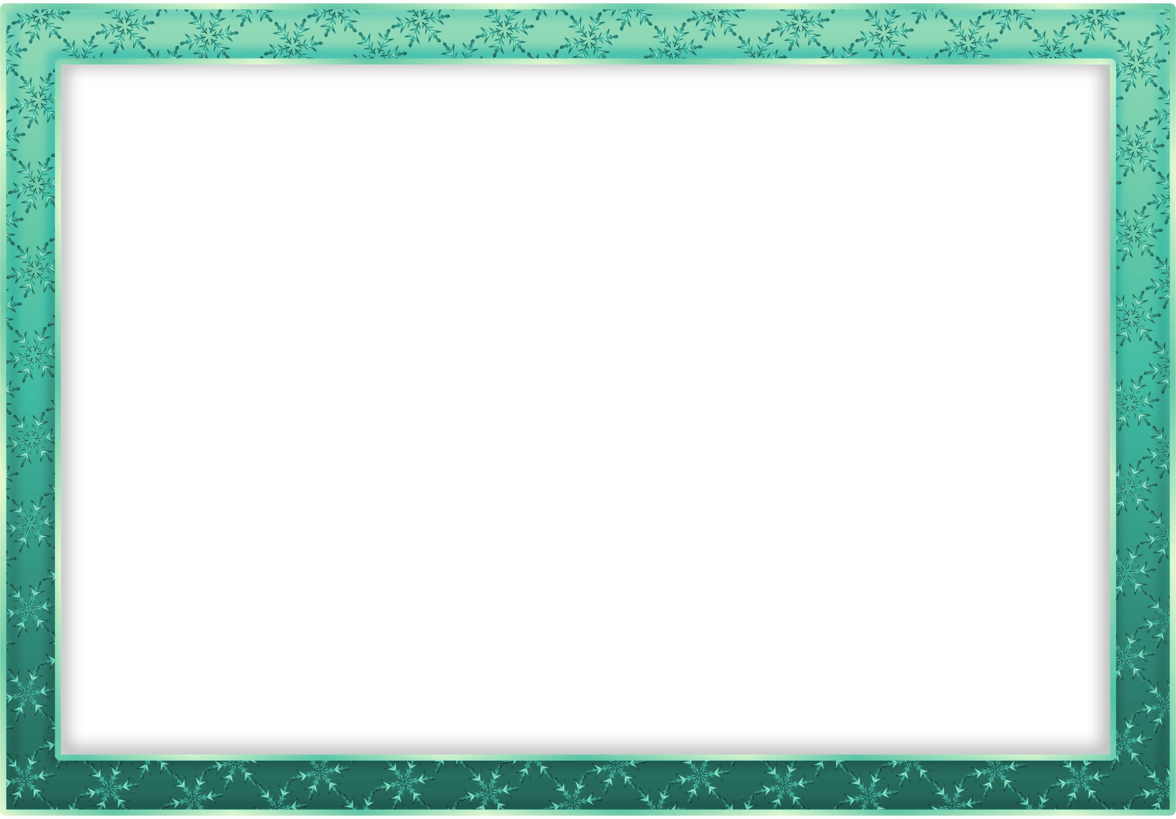 Turquoise Frame Png High Quality Image Golden Photo