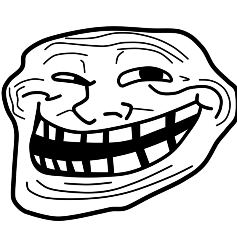 Troll Face png download - 2032*2032 - Free Transparent Trolls png Download.  - CleanPNG / KissPNG