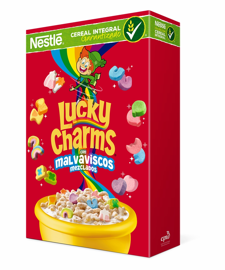 Cereal Lucky Charms Cereales De Colores Americanos