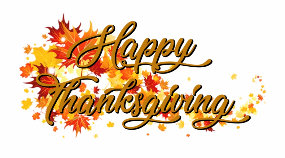 Download Happy Thanksgiving On A Banner Of Autumn