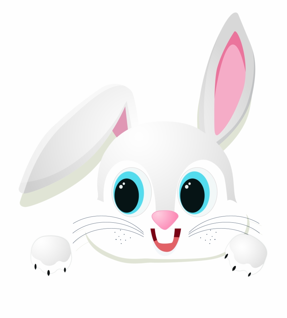 Cartoon Bunny With Large Eyes In Space Design Illustration Clipart Vector,  Sticker Design With Cartoon Bunny Whisker Isolated, Sticker PNG and Vector  with Transparent Background for Free Download