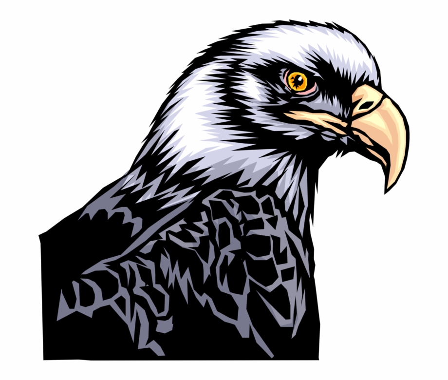 File:Black eagle vector image.svg - Wikimedia Commons