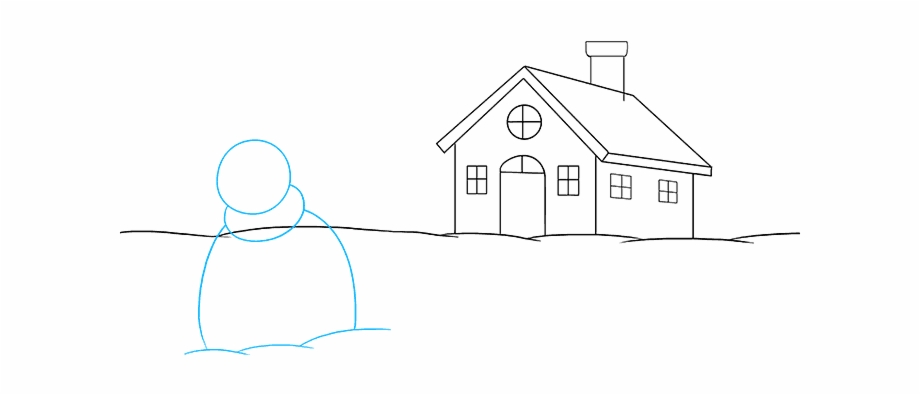 How To Draw Winter Scenery Draw Winter