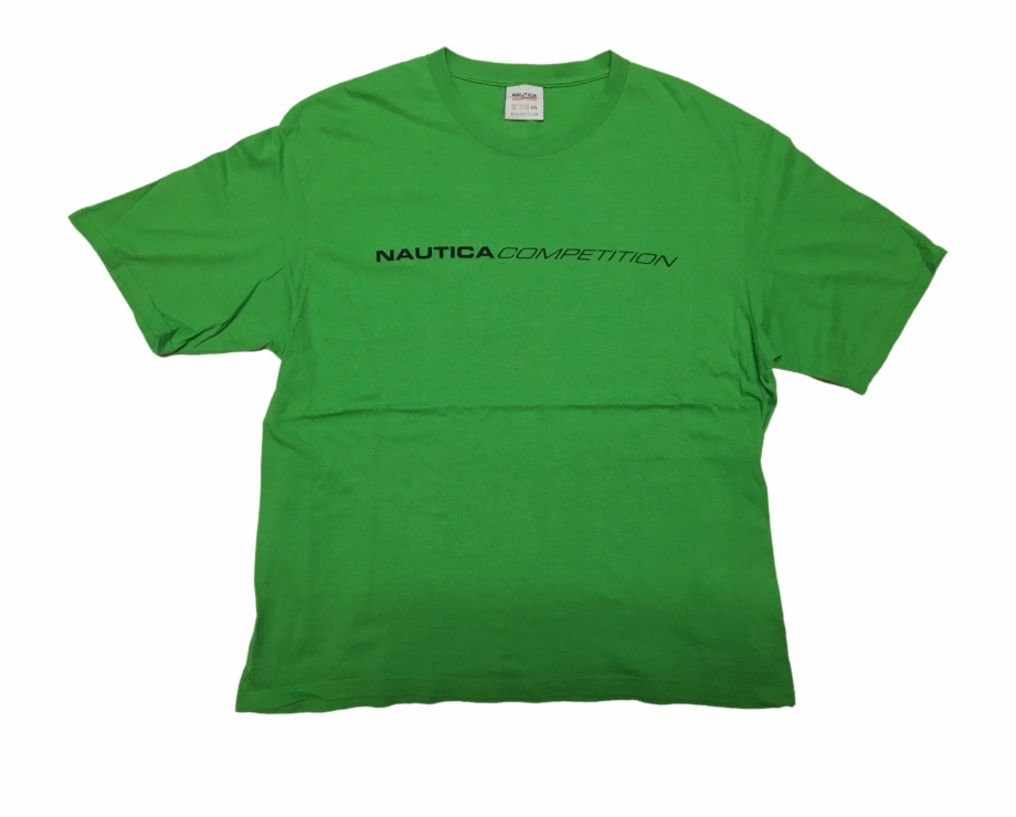 Blank T Shirt Template Green