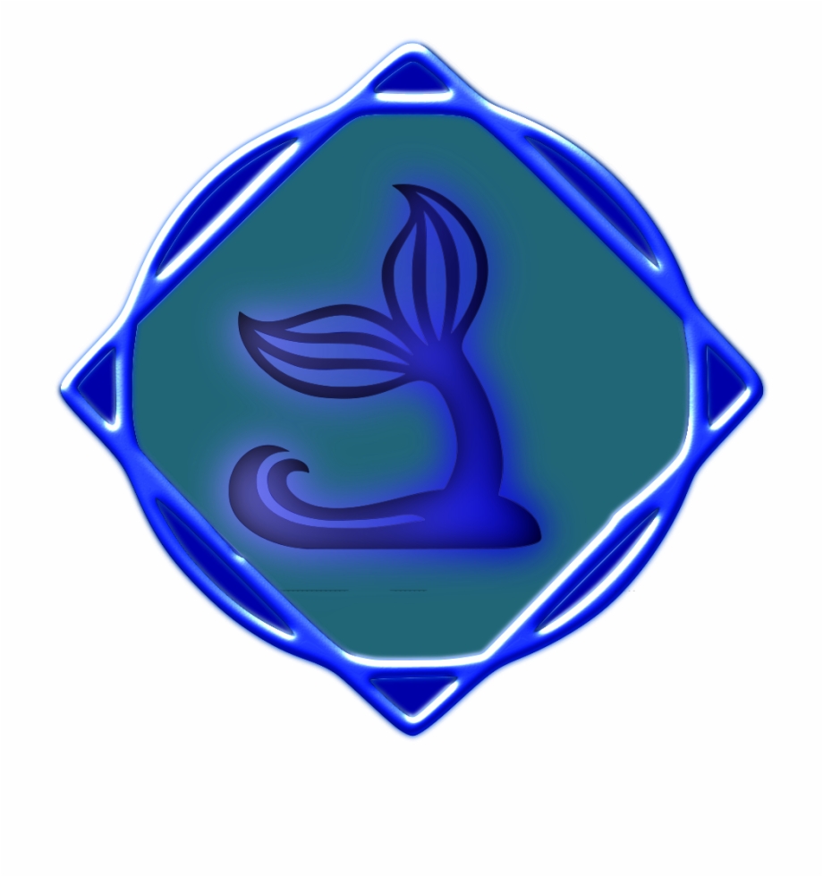 Mermaid Medal Emblem