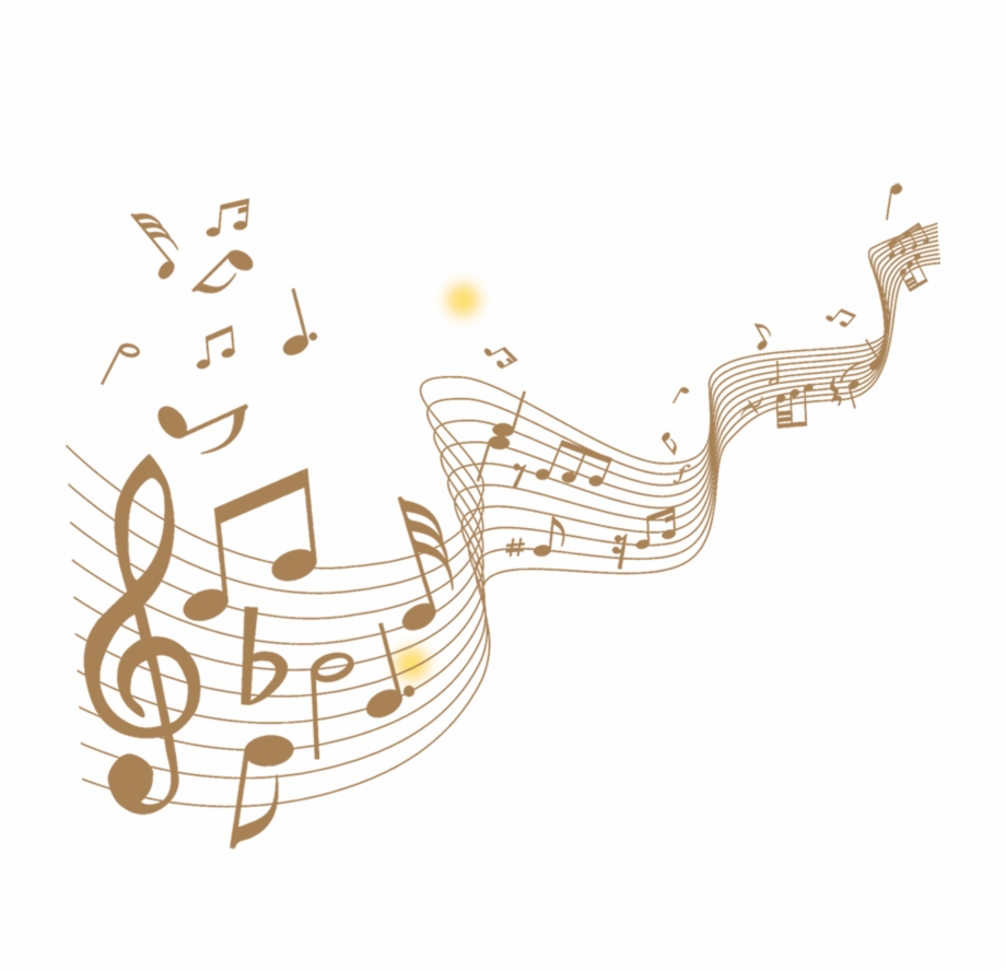 Staff Music Notes Png Music Note Design Png
