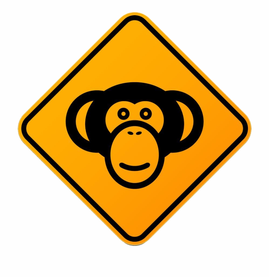 Grease Monkey Direct Logo Monkey Head