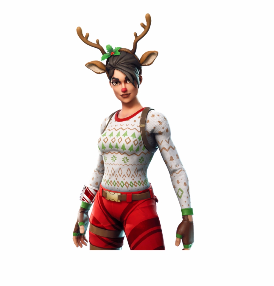 Fortnite Character Png Red Nose Raider Background