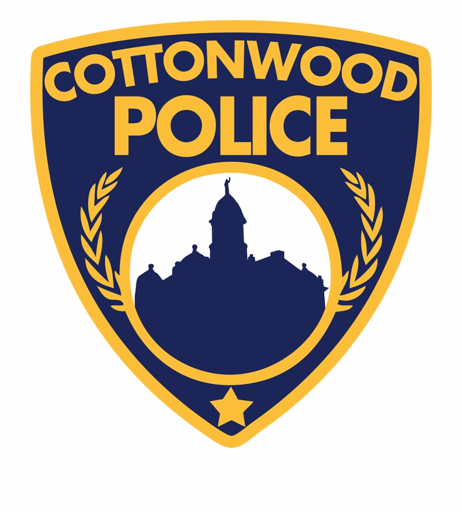 Cottonwood Police Badge Flag