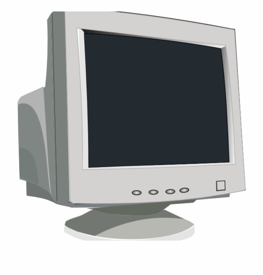 Computer Monitor Clipart Old Computer Monitor Clip Monitor
