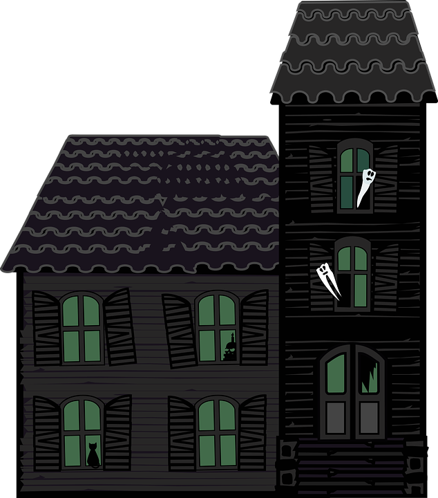 Graphic Haunted House House Halloween Victorian Graphics