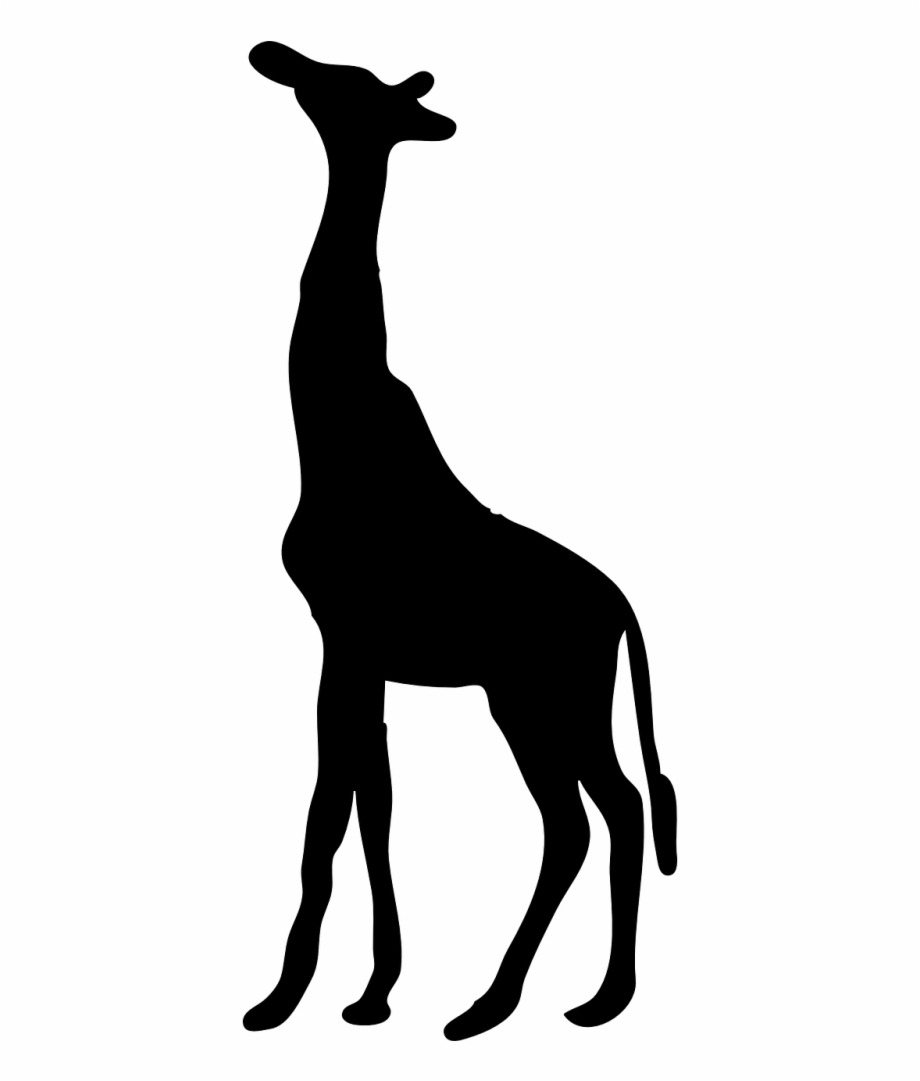 Africa Vector Safari Giraffe Silhouette Png