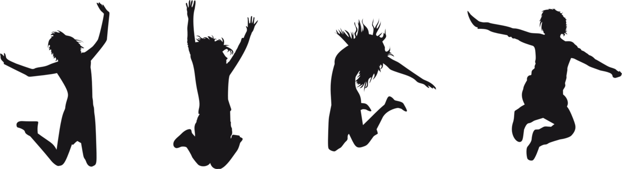 Download Similars Jumping For Joy Silhouette