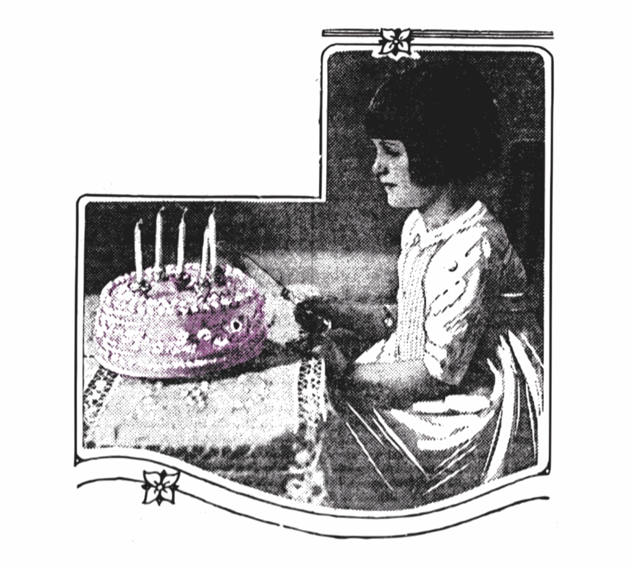 Cartoon Party Recreation T Shirt Birthday Birthday Cake