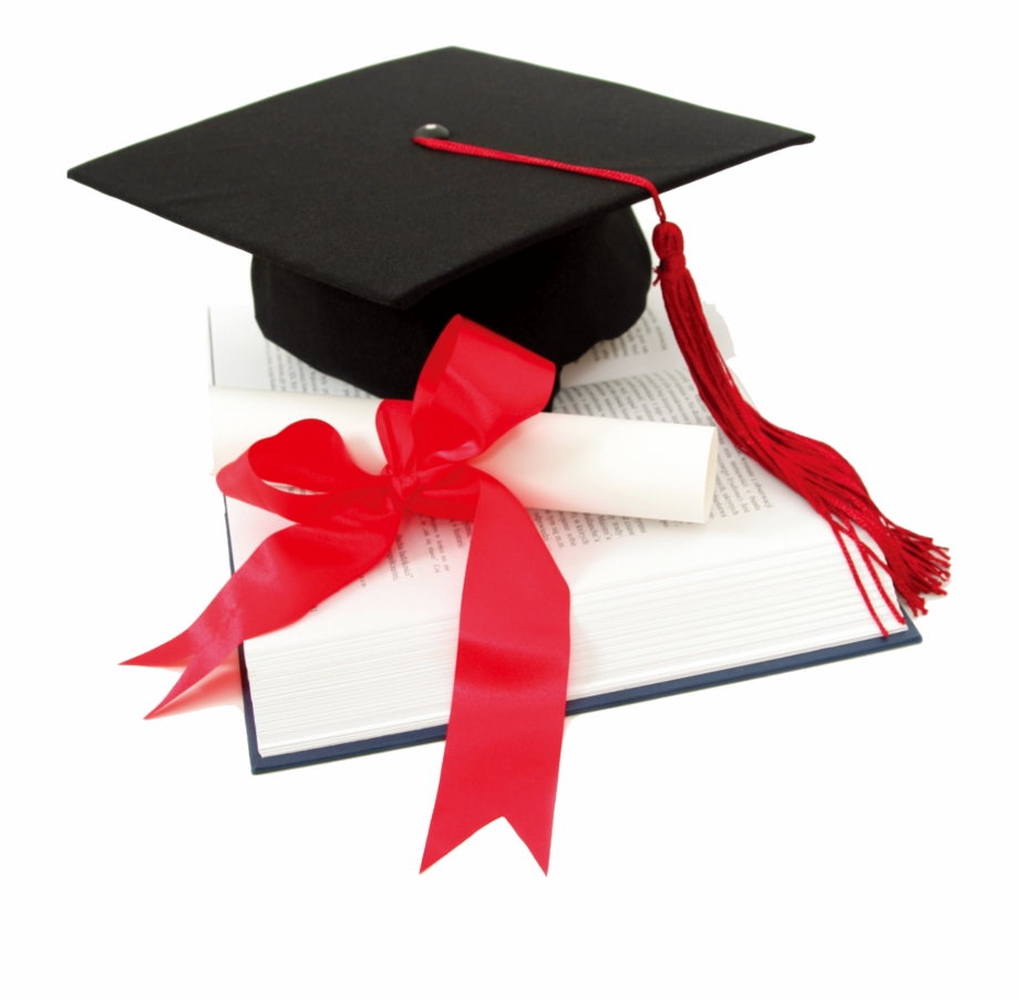 Graduation Cap Diploma Png Successful Student Book