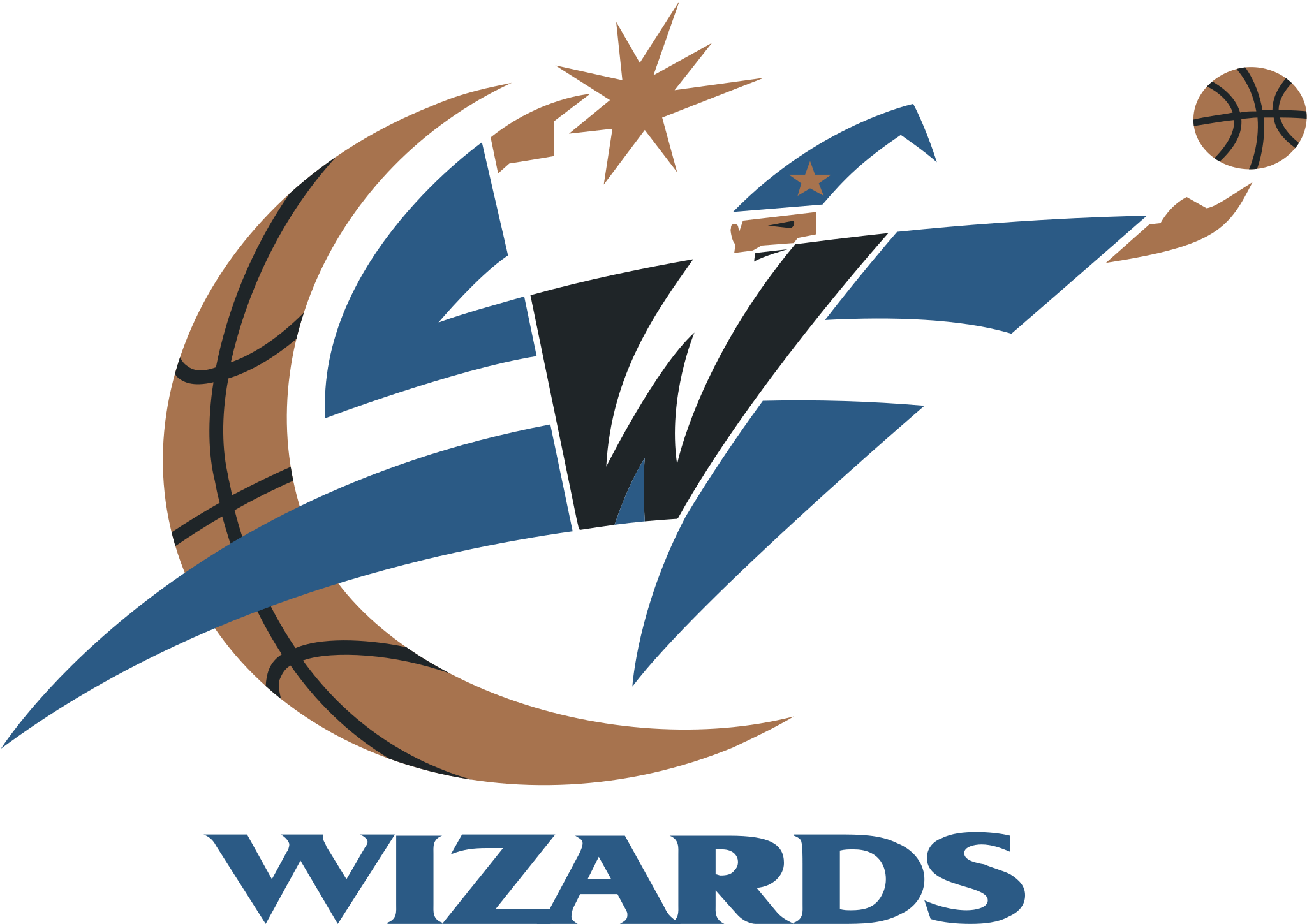 Washington Wizards Original Logo Png Download Clip Art Library
