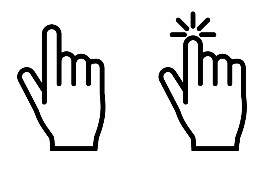 hand icon click png

