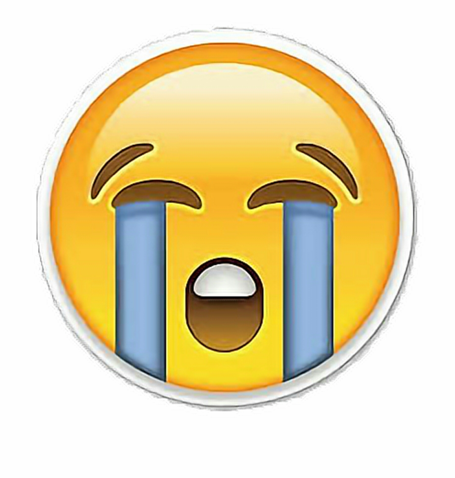 Crying Emoji Png Emojis De Whatsapp Llorando