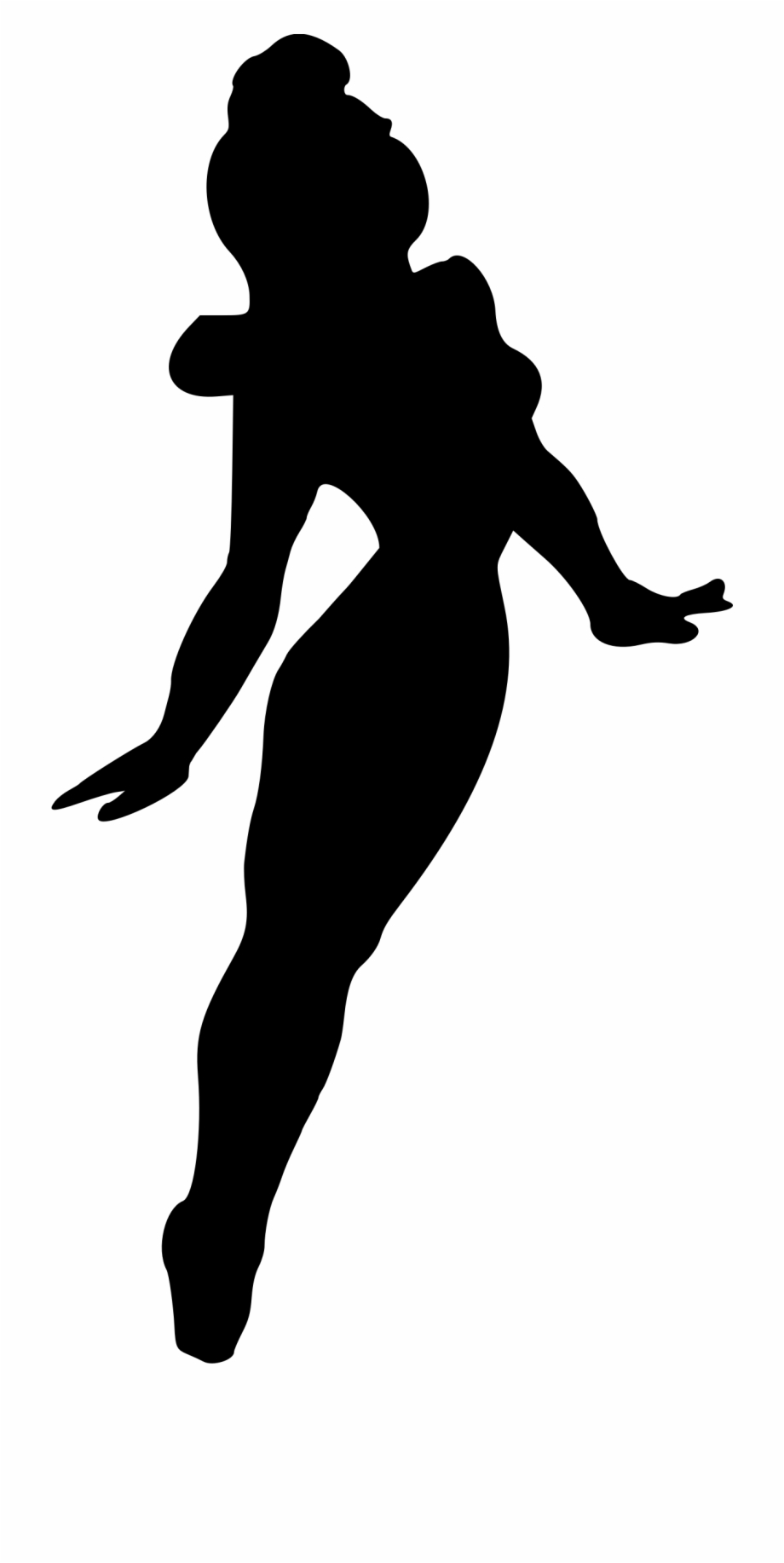 png silhouette woman dance
