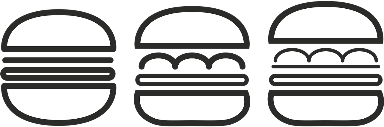 Burger Restaurant Piktogram Fast Png Image Clipart Burger